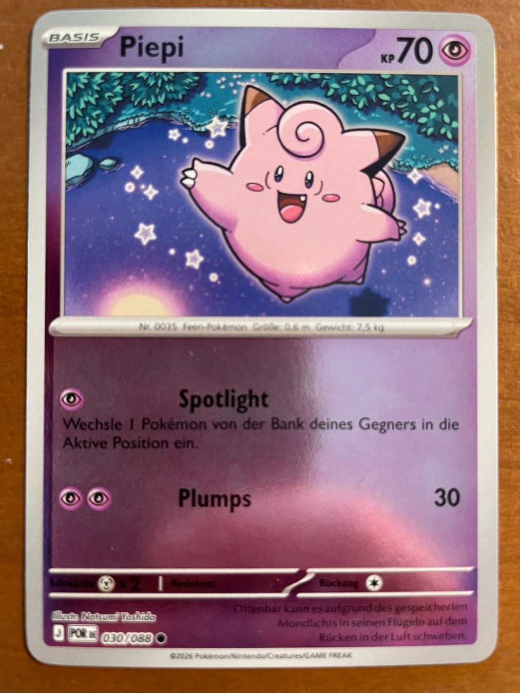 Pokémon Cartes à collectionner: Pokemon Piepi Reverse (Versand gratis) – Neuf (Voir description) à Chur par Angerson