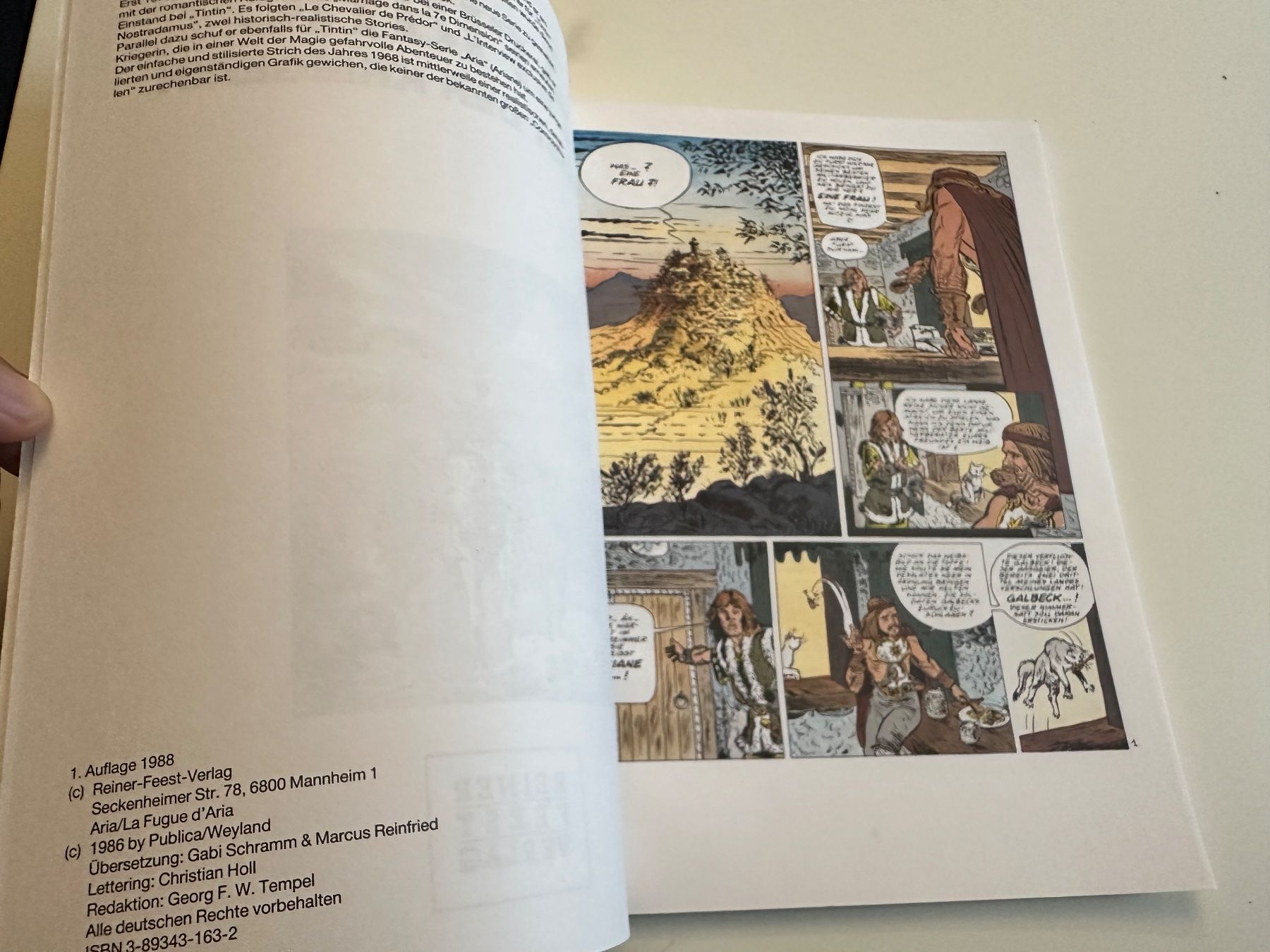 Fumetti: ARIANE BAND 4 - DIE LIST DER KRIEGERIN – Usato da Münsingen venduto da Ganjam 3