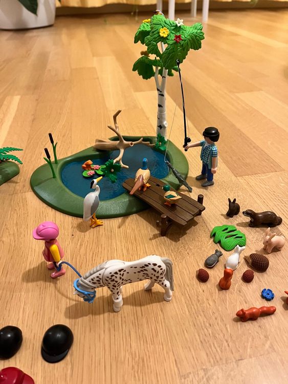 Playmobil Teich mit Pferden Kaufen auf Ricardo