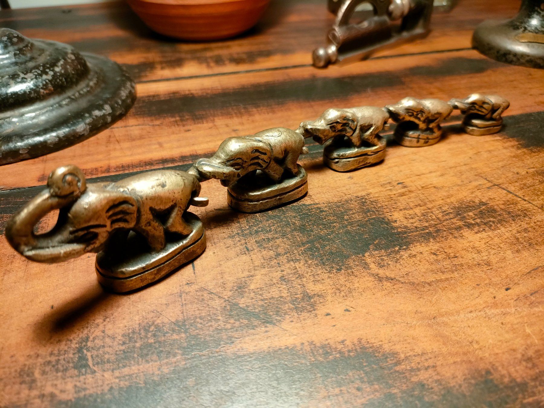 Statuette: Opiumgewichte, Deko, Antik, Elefanten, Versand – Usato da Leimbach AG venduto da Heiliger_Bam_Bim