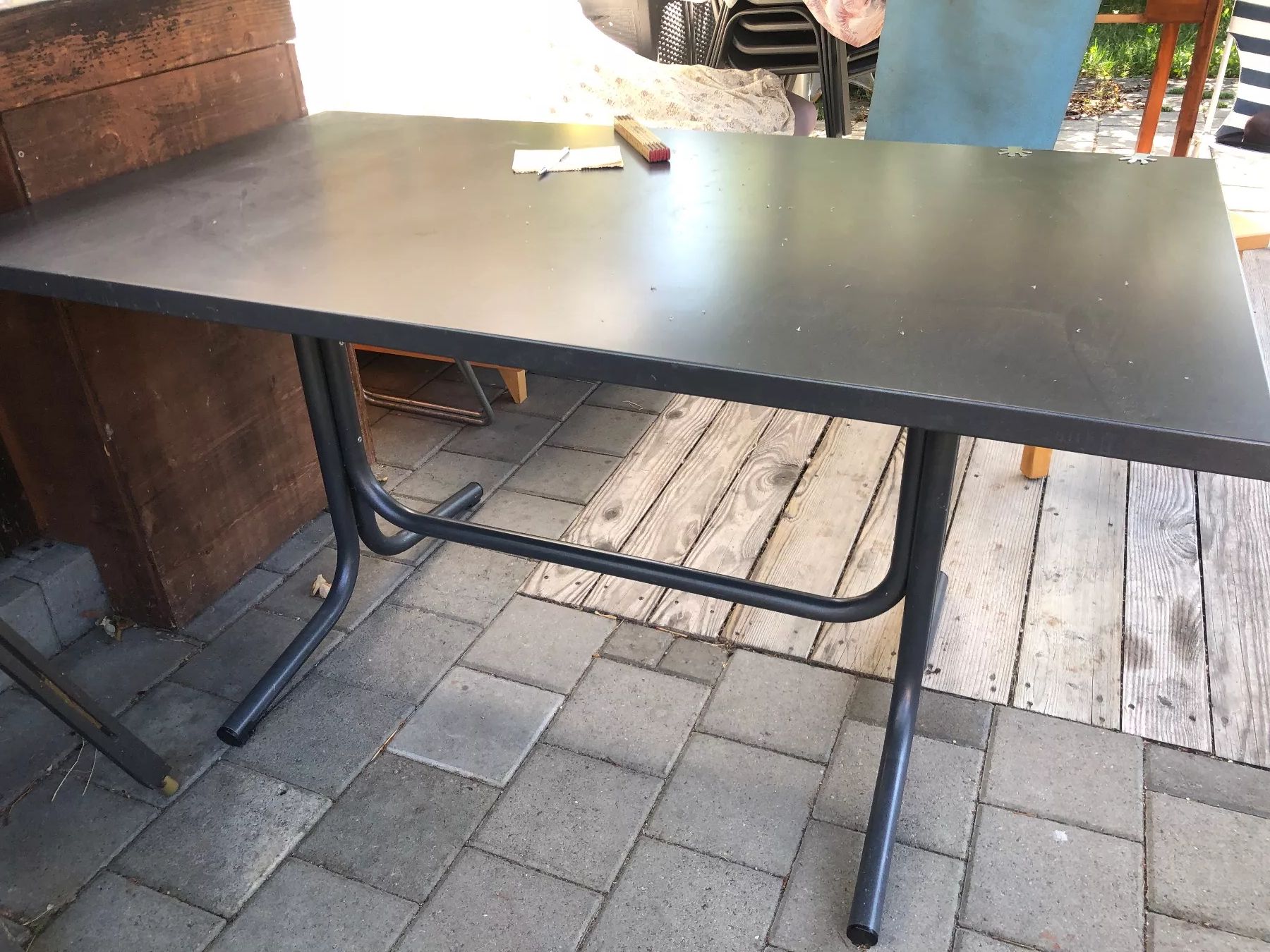 Schaffner Tavoli: Gartentisch Schaffner klappbar – Usato da Biel/Bienne venduto da Tuvalu05