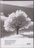 Schweizer Briefmarkenjahresbuch 2021. Postfrisch.