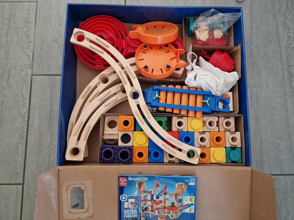 Spielzeuge: Quadrilla Kugelbahn von Hape – Gebraucht aus Würenlingen von Nicole3671 1