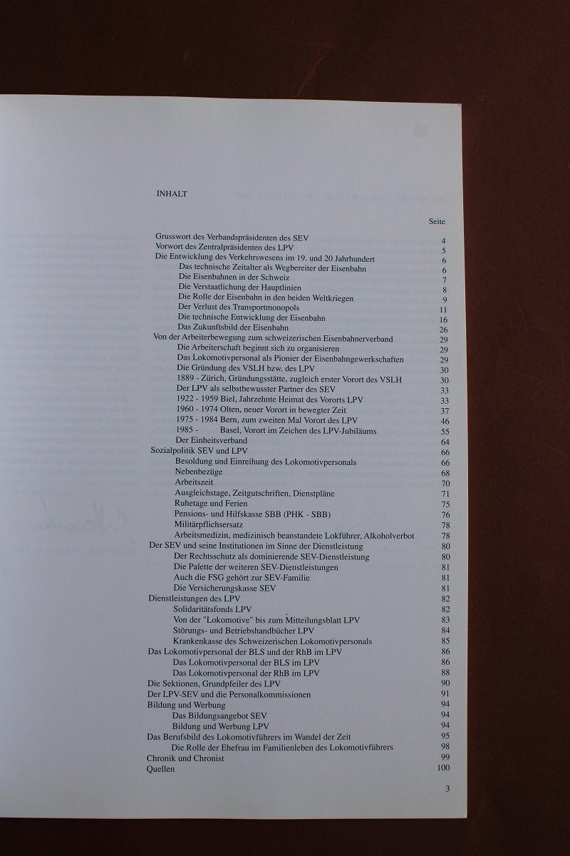 Libri: Das Lokomotivpersonal der Schweiz – Usato da Wettswil venduto da roma010 1