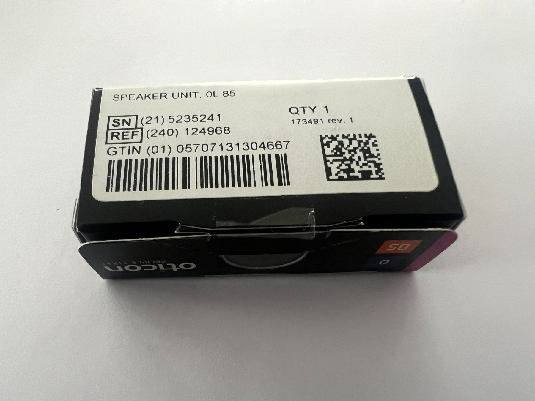 Oticon Attrezzature mediche: Oticon miniFit Receiver - C1 - 0L - 85 – Nuovo e nell'imballaggio originale da Affoltern am Albis venduto da Rabbi002 1