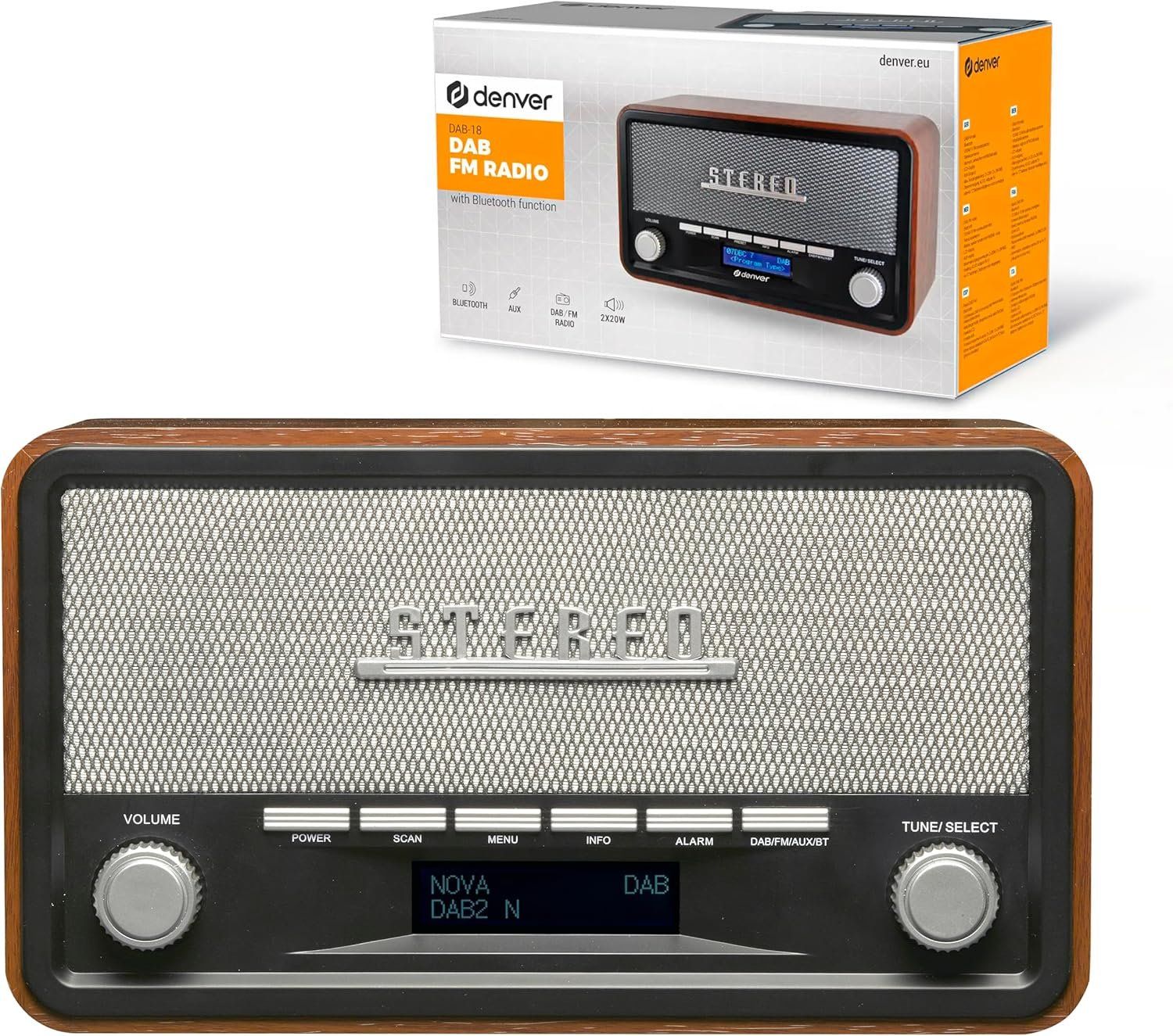 Radio: DAB+ DAB Plus Digitalradio Radio mit Bluetooth Handy – Nuovo e nell'imballaggio originale da Hundwil venduto da pak_b5sl