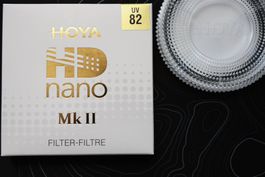 Hoya HD Nano Mk II UV Filter 82 mm/2025  (30 % du prix neuf)