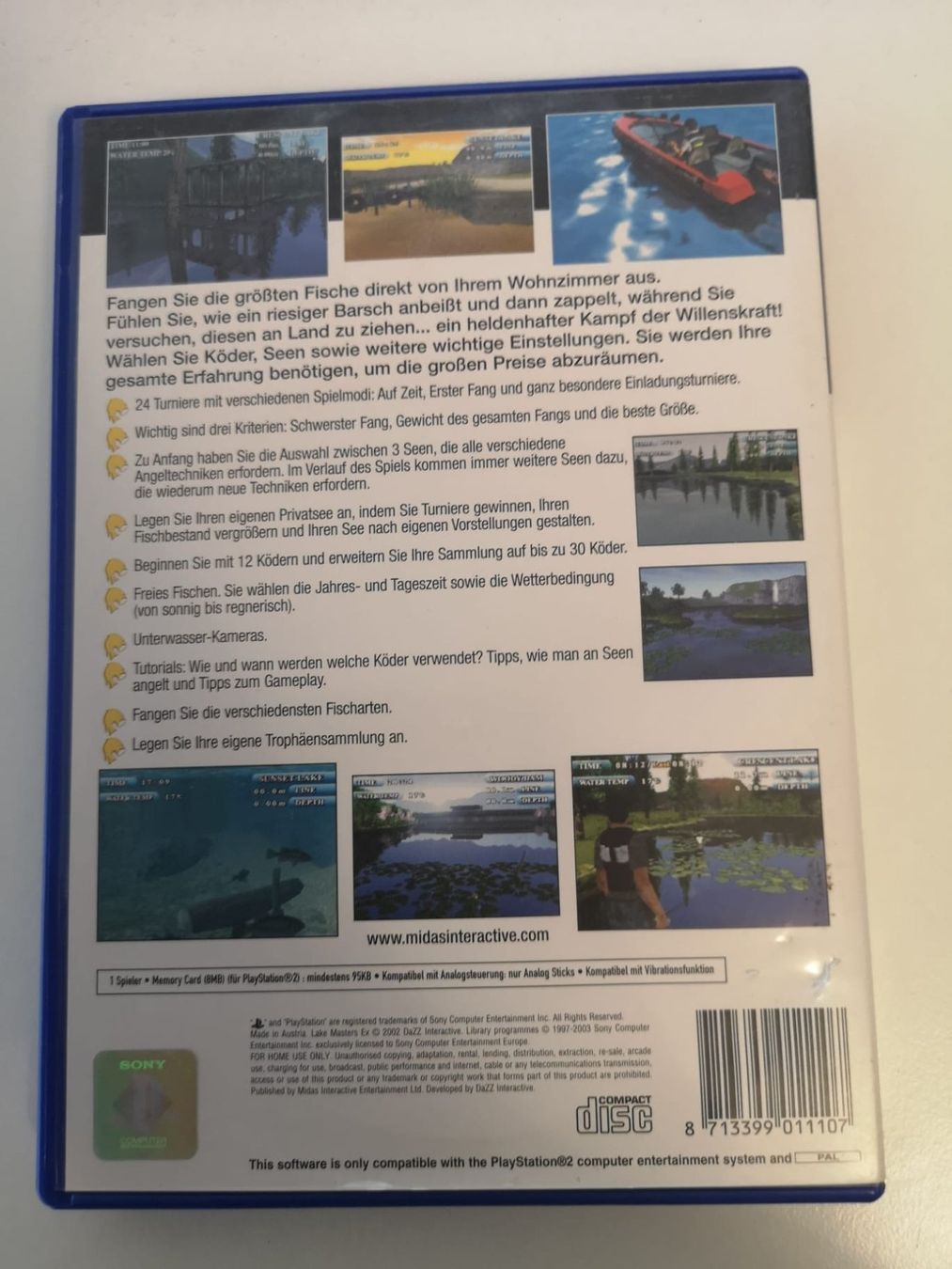 Giochi: Lake Masters EX (PS2) – Usato da Herisau venduto da Seyashop1 2