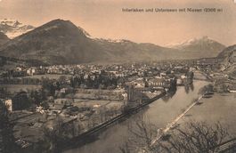 Interlaken (BE) – Interlaken und Unterseen mit Niesen