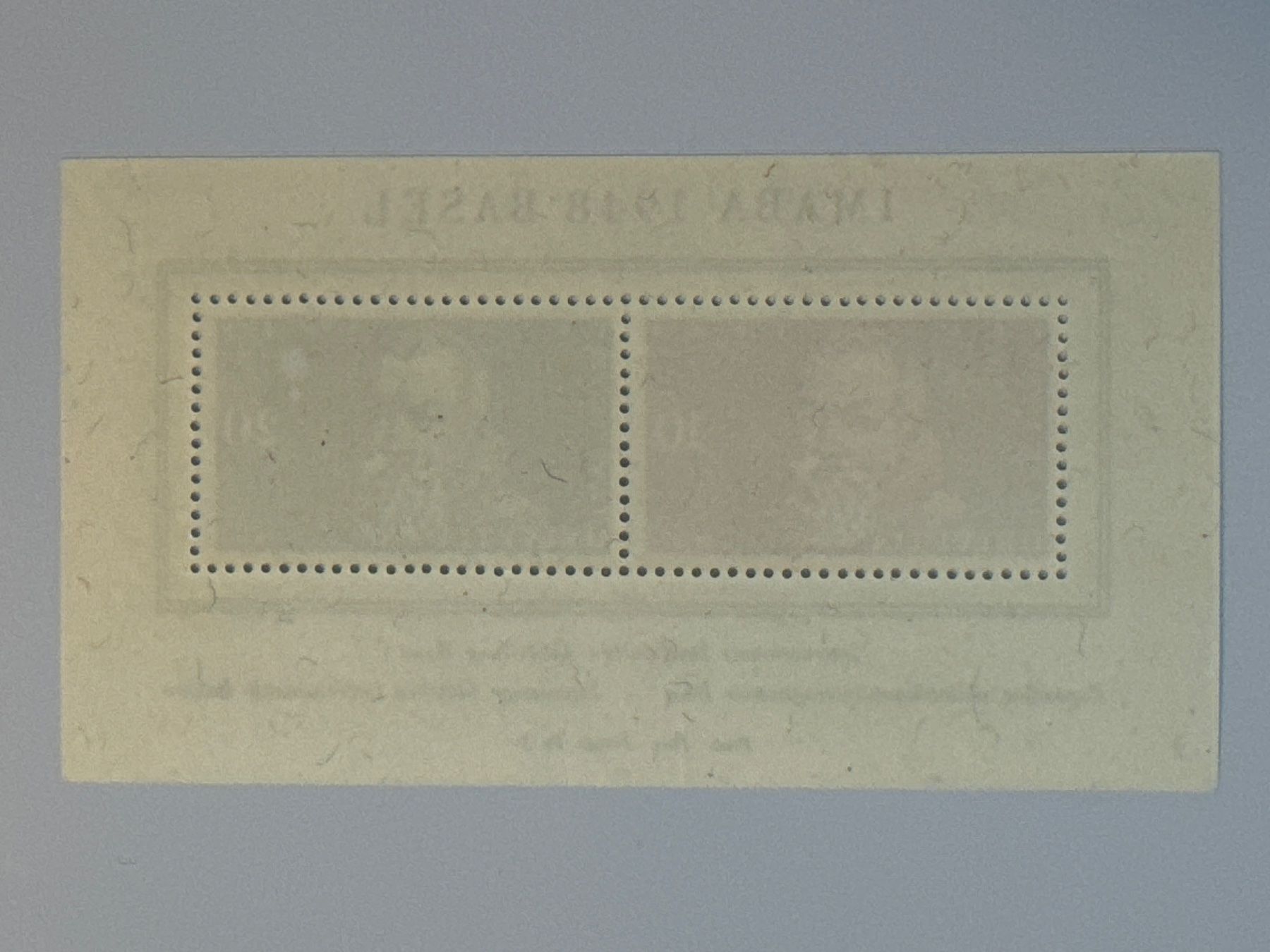Tous les timbres: 1948 IMABA BASEL, postfrisch – D'occasion à Küssnacht am Rigi par POSTOMASTER 1