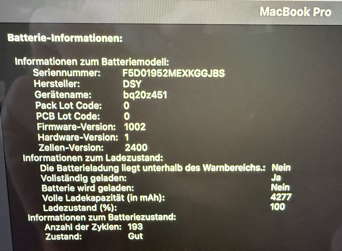 Apple Notebook: MacBook Pro 13“ 2020 mit Touch Bar – Usato da Altendorf venduto da KUR303 6