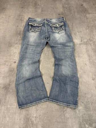 Vintage Miss Me Style Bootcut Low Waist Jeans (L)