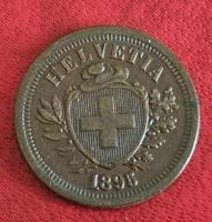 1 RAPPEN JAHR 1895 - SCHWEIZ