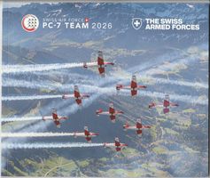SWISS AIR FORCE,  PC-7 Team 2026 -  (Top Broschüre)