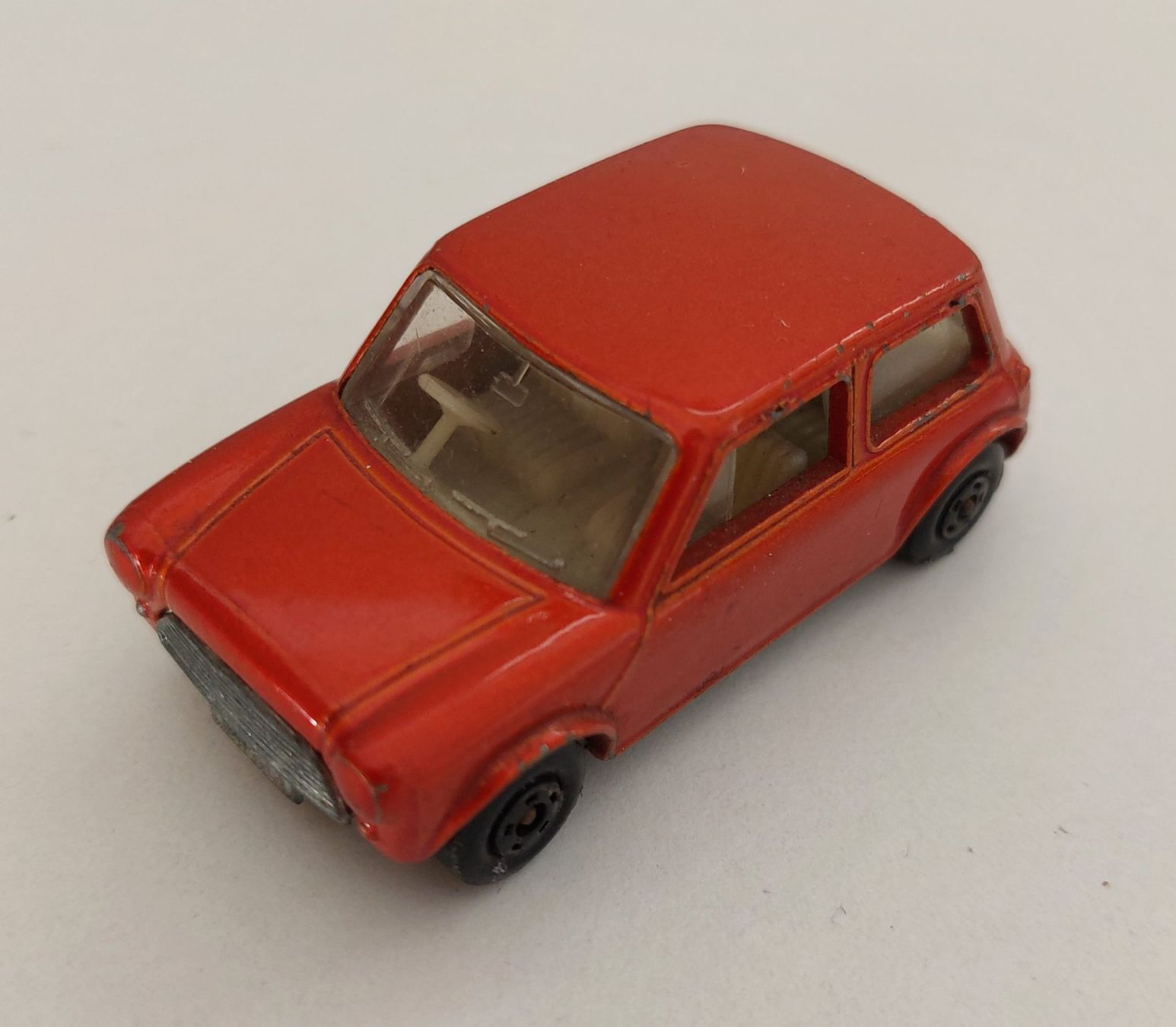 Matchbox Modellini d'auto: Matchbox Superfast No. 29 Mini Racing Cooper 1/66 – Usato da Schenkon venduto da Blech