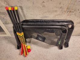 Unihockey/Fussball Tore (EXIT Pico) inkl. 4 Schläger 2 Bälle