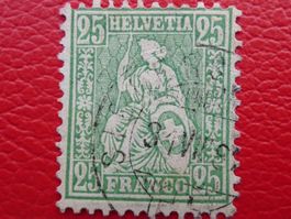 1881: Nr.49 (Faserpapier) von SIEGERSHAUSEN, Kat: 150.-+