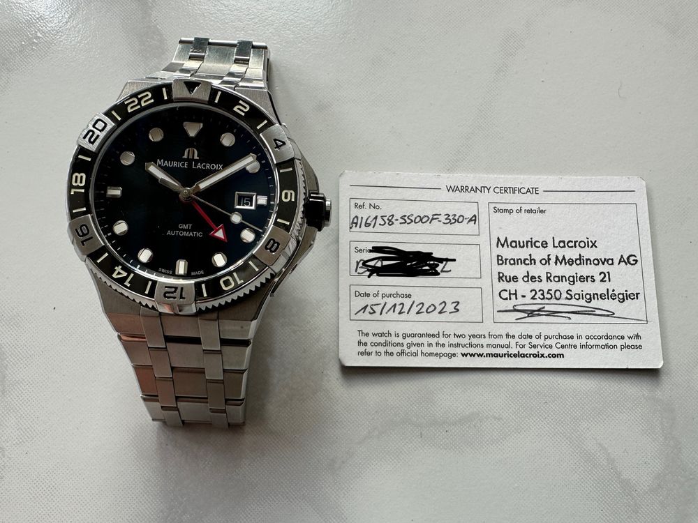 Maurice Lacroix Orologi: Maurice Lacroix Aikon Venturer GMT Automatik – Usato da Neunkirch venduto da internet-shop 8