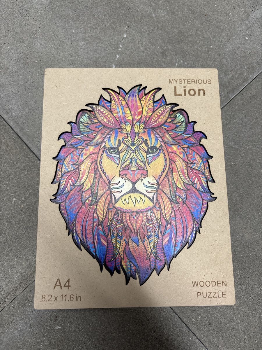 Puzzle: Wooden Puzzle - Mysterious Lion – Nuovo (secondo la descrizione) da Waldstatt venduto da Imaginary