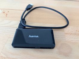 Lecteur multicarte Hama USB 3.0 « Slim »