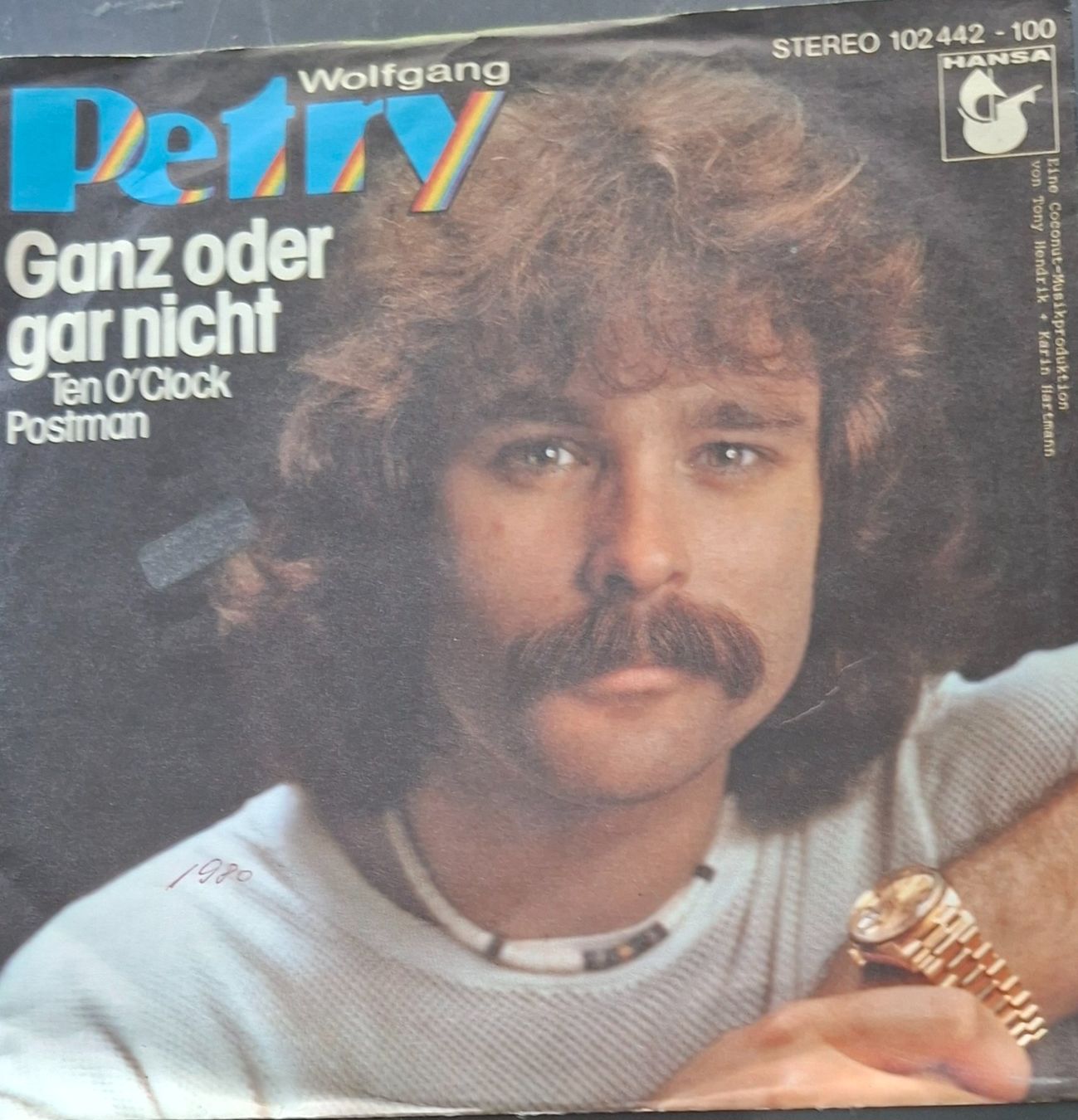 Dischi in vinile: Vinyl-Single Wolfgang Petry - Ganz oder gar nicht – Usato da Langenthal venduto da Modo39