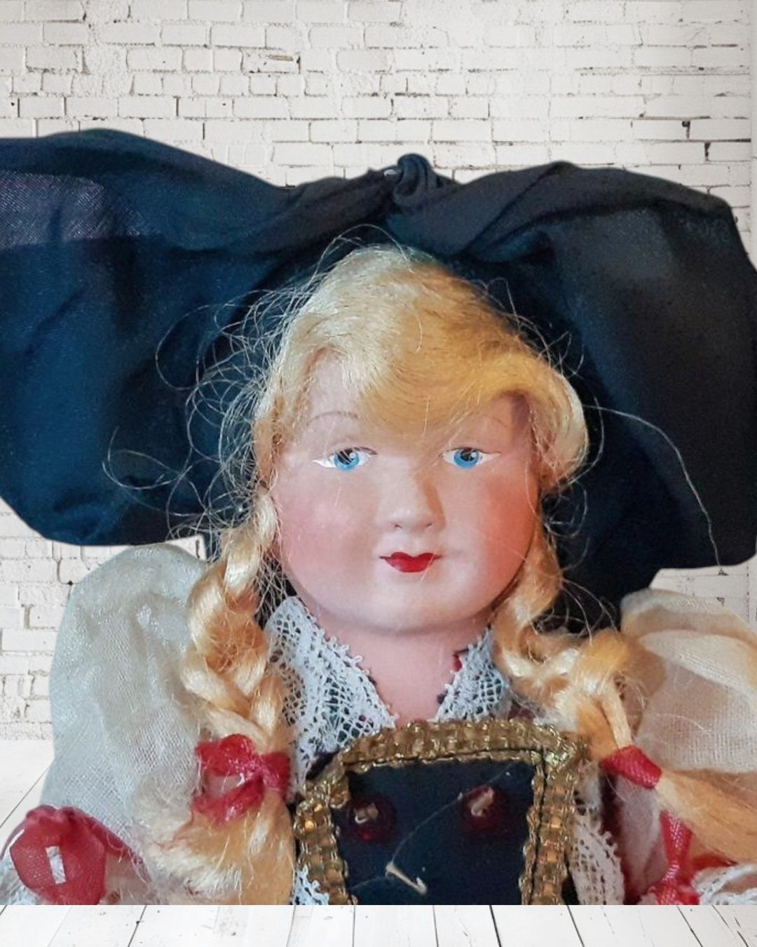 Bambole: Petitcollin Alsacienne Elsässerin 27 cm – Usato da Tavannes venduto da Brocashop