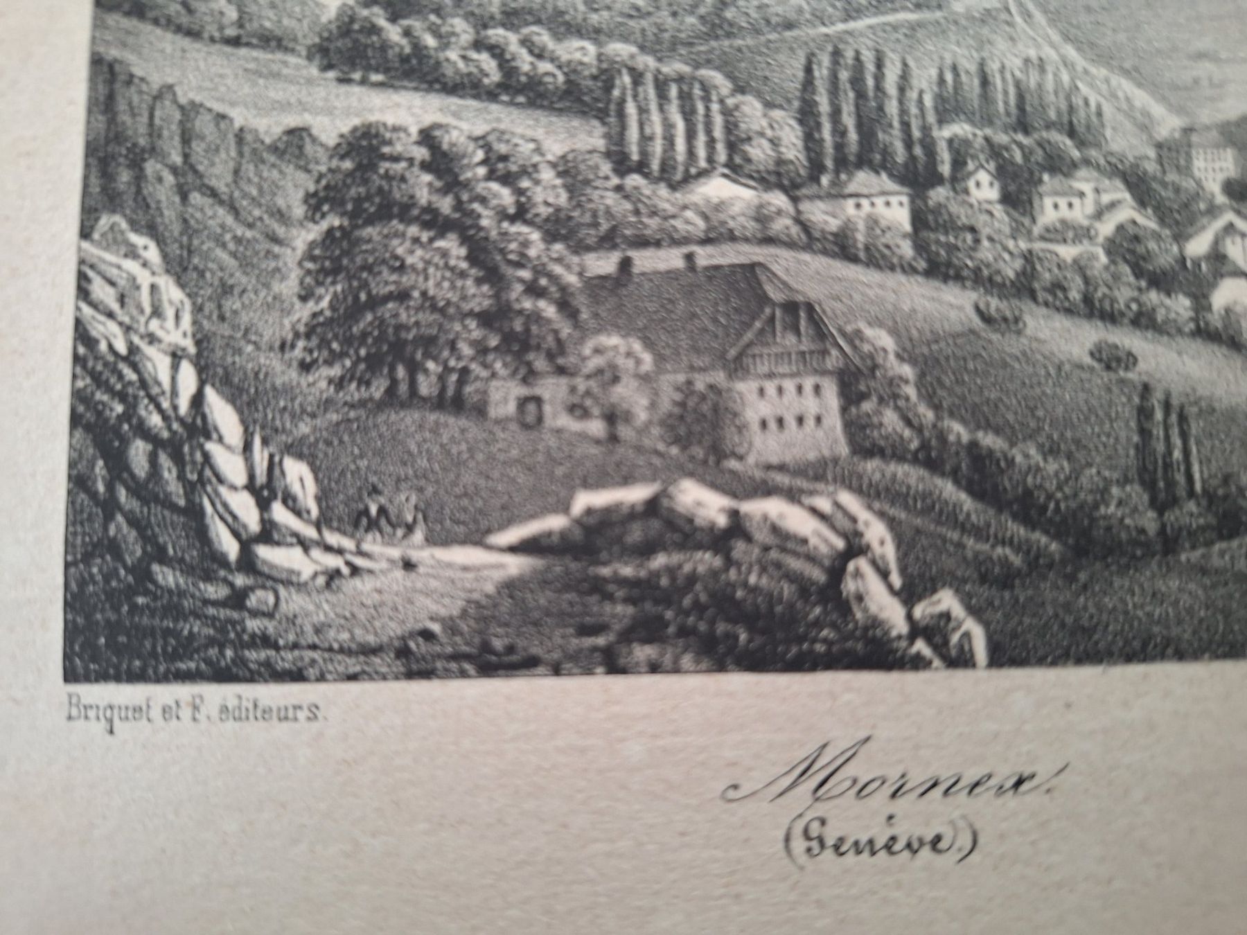 Gravures: MORNEX  GENEVE – D'occasion à Bevaix par bohrap 1