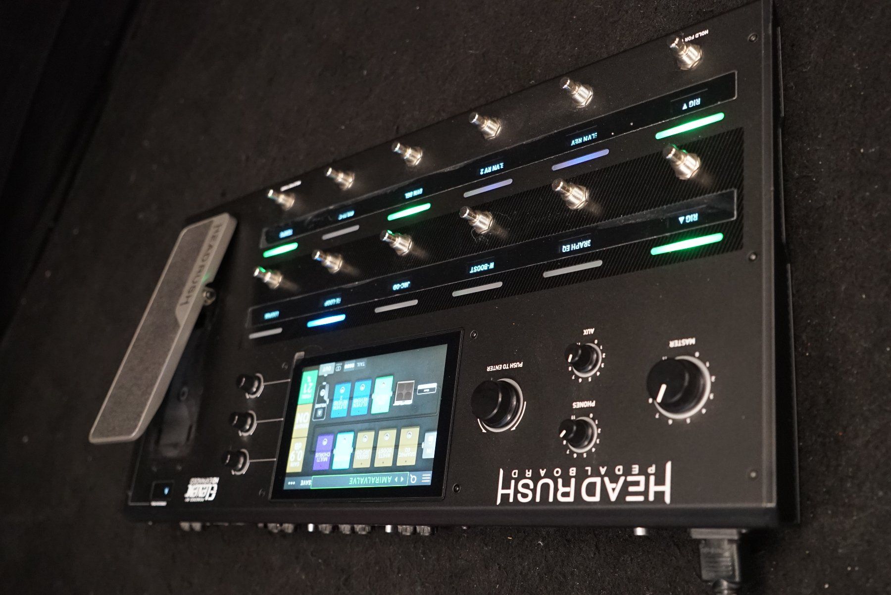 Strumenti musicali: HEADRUSH Pedalboard  Modeling-Floorboard für E-Gitarre – Usato da Ortschwaben venduto da Musictrade 7