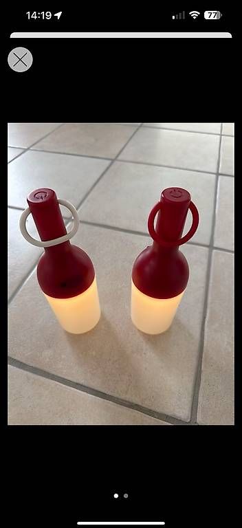 Lampen: Set de 2 lampes LED portables  – Gebraucht aus St-Sulpice VD von aviron