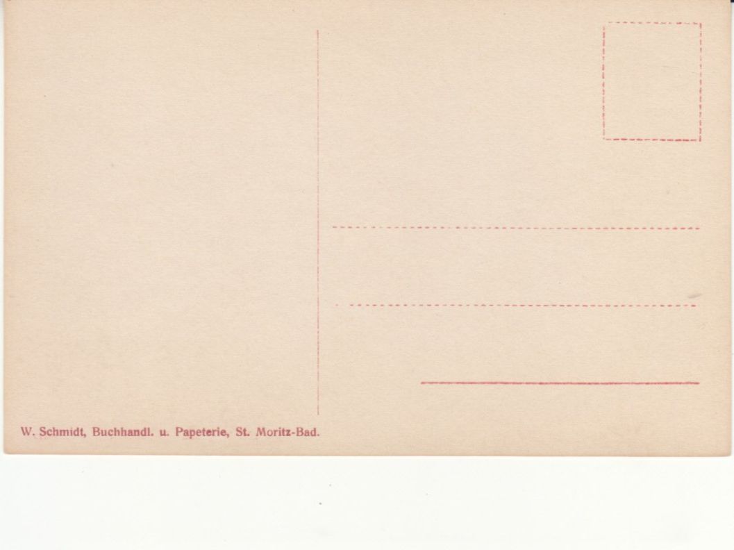 Ansichtskarten: St. Moritz, ca. 1925 – Gebraucht aus Bürglen TG von StampGraf 1