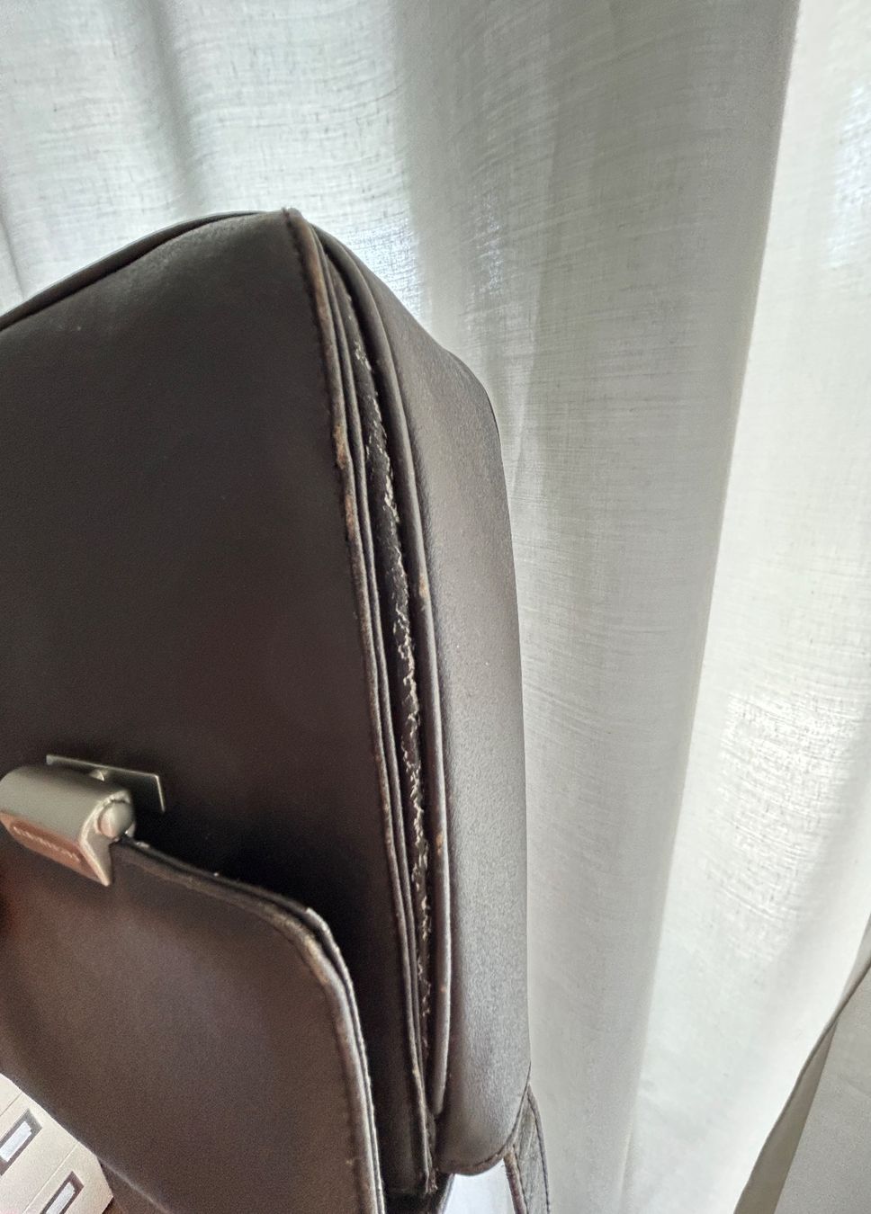 Borse: Elegante Handtasche in dunklem Braun – Usato da Oberkirch LU venduto da mat_m5cj 5