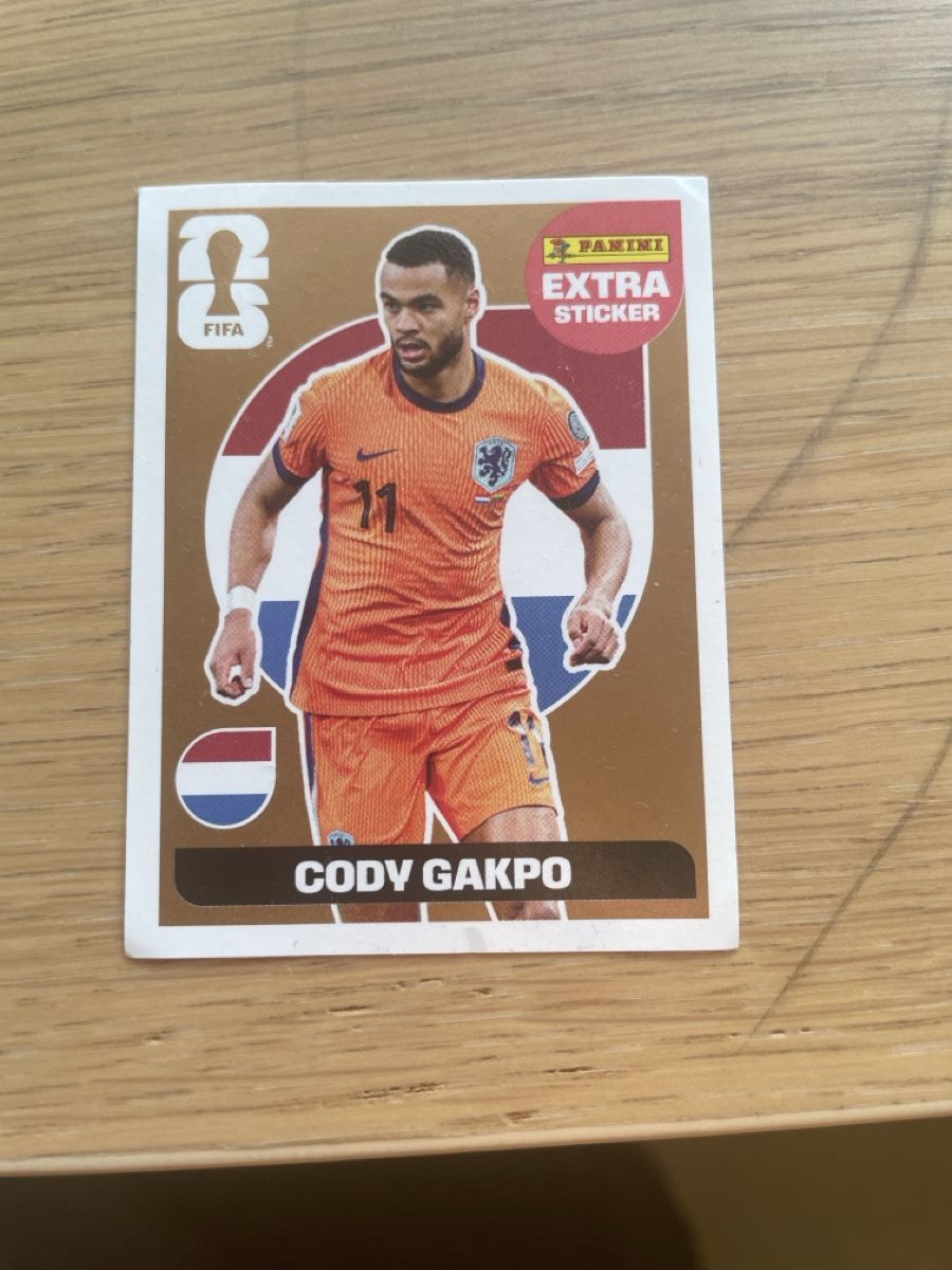 Panini Carte collezionabili: Cody Gakpo Panini Extra Sticker – Nuovo (secondo la descrizione) da Weinfelden venduto da kingofqueens03 1