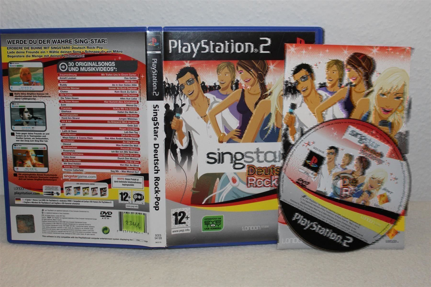 Sony Giochi: Singstar Deutsch Rock-Pop – Usato da Reinach BL venduto da Haexli_46