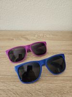 Sonnenbrillen Set blau und pink
