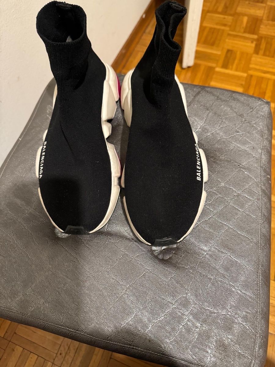 Balenciaga Damenschuhe: Balenciaga Speed Trainer Noir/Rose – Neu (gemäss Beschreibung) aus Chêne-Bougeries von sor_9rzp 2