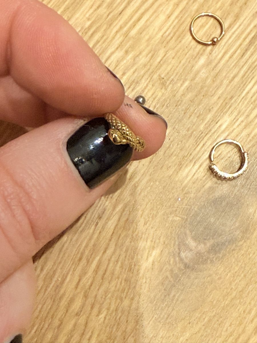 Gioielli per piercing: Piercings Set  - Nasenpiercing, Ohrpiercing, – Usato da Dotzigen venduto da White_Warrior 2