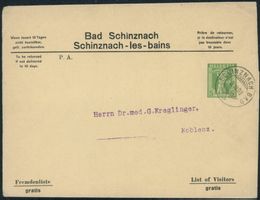 1907 - Privatganzsache - Streifband - Tellknabe