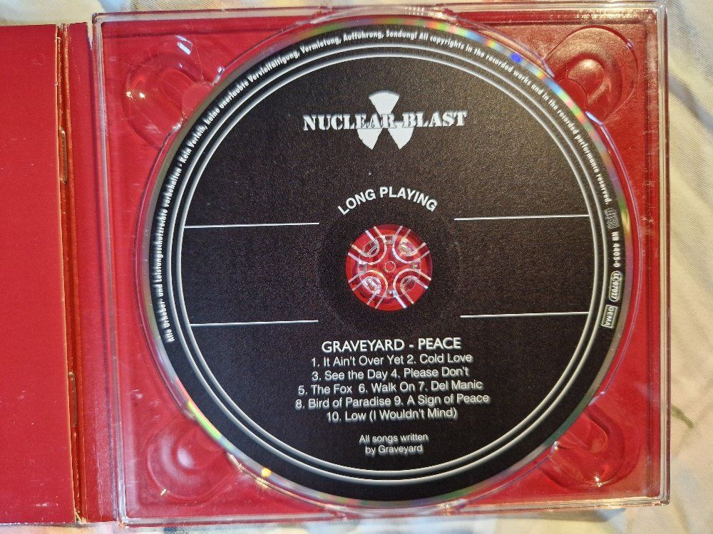 CD: Graveyard – Peace - Vergriffen - b – Usato da Brittnau venduto da Zibu 2