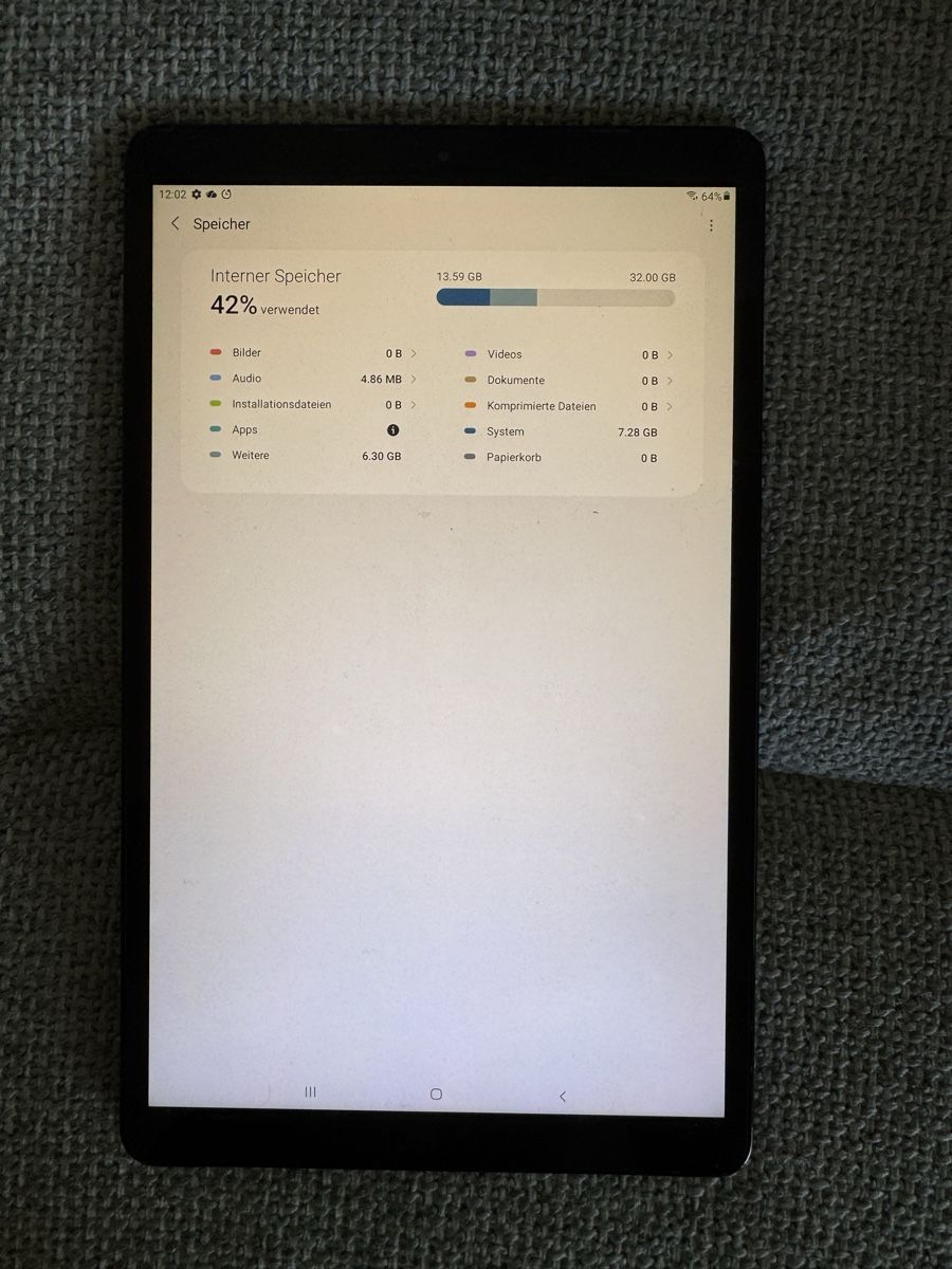 Samsung Tablet PC: Samsung Galaxy Tab A SM-T510  – Gebraucht aus Adliswil von Busys 2