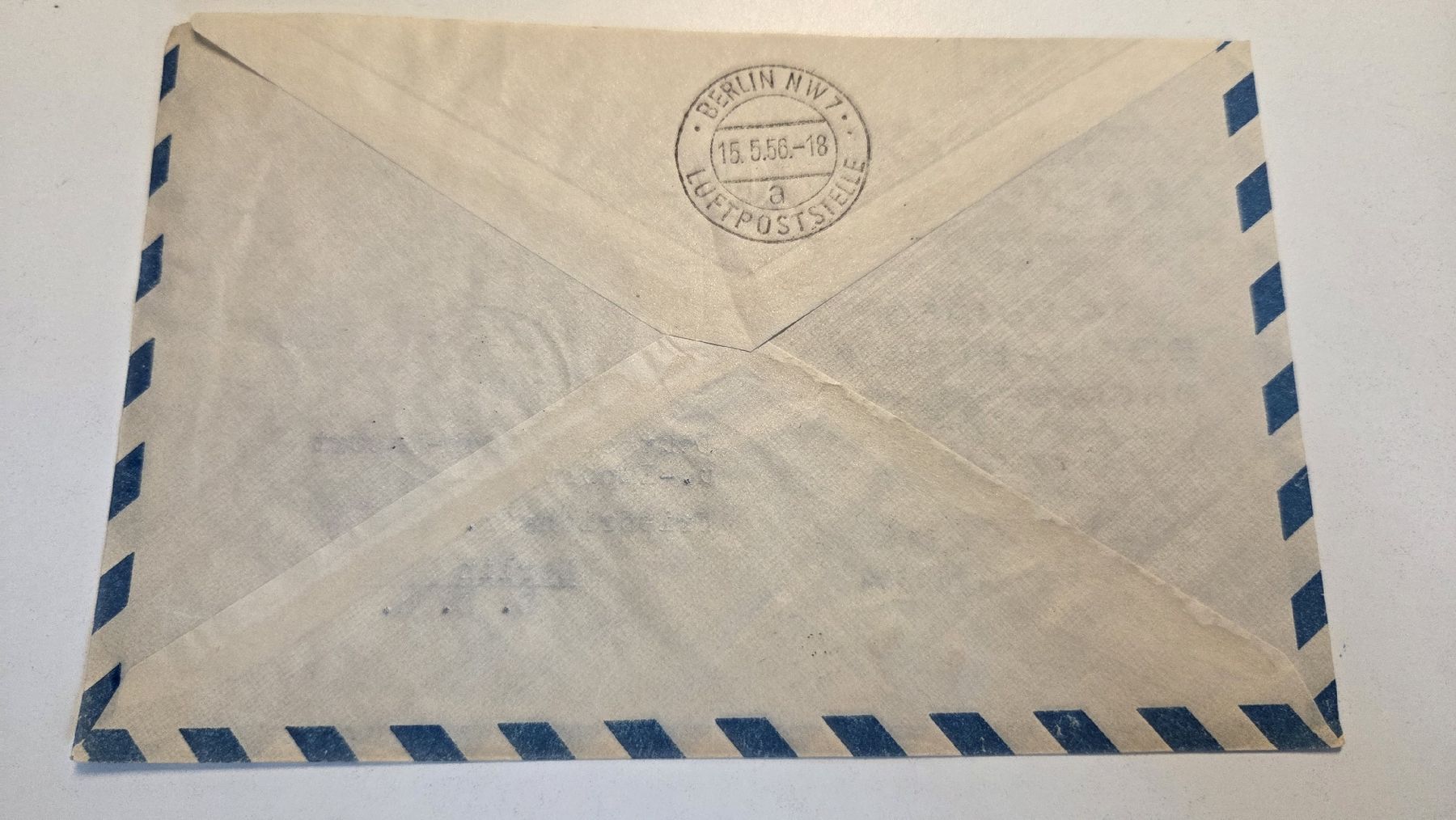 Alle Briefmarken: 1956 1. Flug Sofia  - Berlin Deutsche Lufthansa – Gebraucht aus Arni AG von Moth68 1