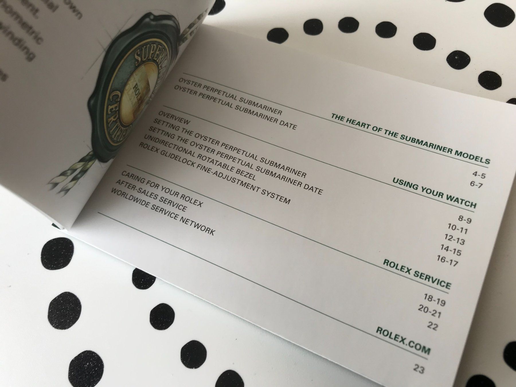 Rolex Documenti: ROLEX SUBMARINER - OPERATING INSTRUCTIONS - ENG - 2019 !!! – Nuovo (secondo la descrizione) da Epalinges venduto da dream-watch 1