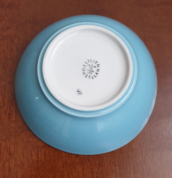 Lilien Porzellan Daisy blau hellblau kleine Schale Bowl Kaufen auf
