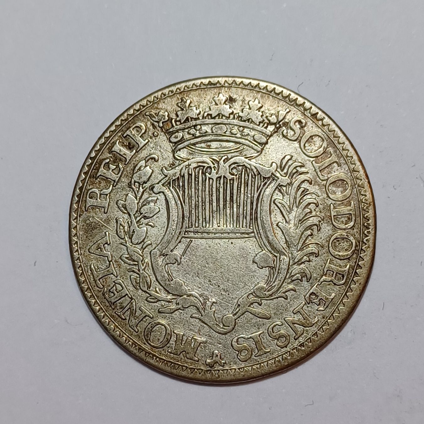Tutti le monete: 20 Kreuzer 1760 Solothurn – Usato da Pfäffikon ZH venduto da Schweizer_Muenzen