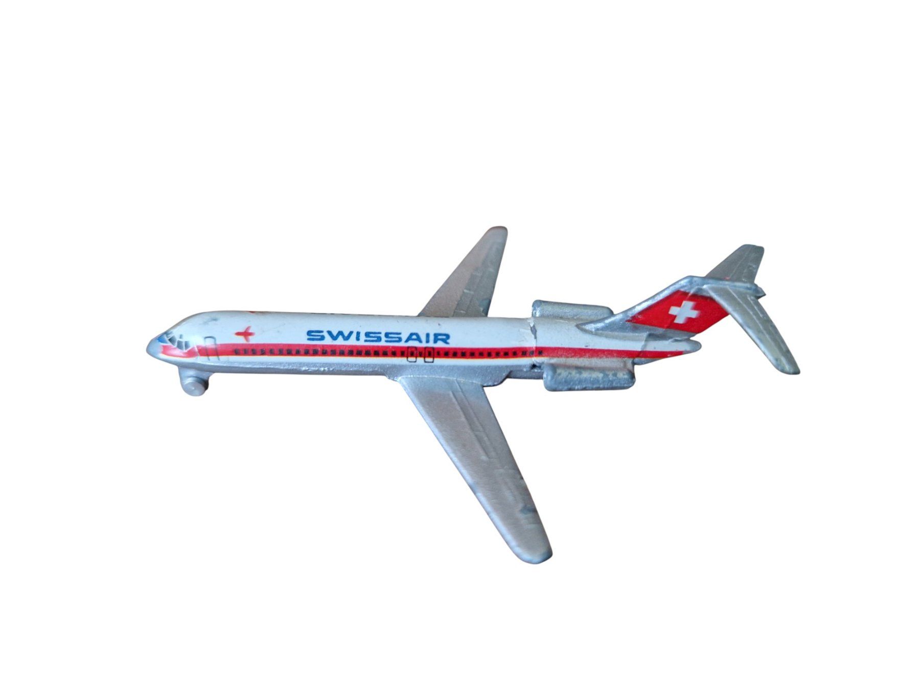 Swissair Kit di modellismo & Modellini statici: Flugzeug Modell Swissair DC9 Schuco – Usato da Mörschwil venduto da lindaswunderkiste 2