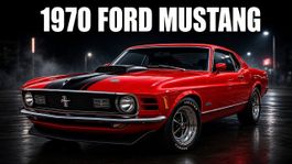 Ford Mustang Original Brochure 1970
