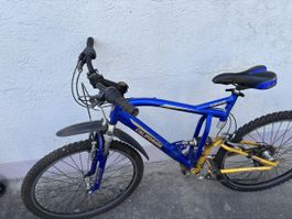 Fahrrad California Saphire blau vollgefedert gebraucht