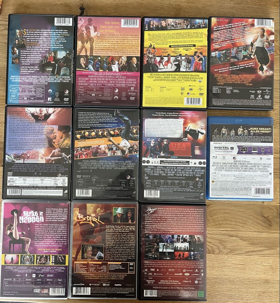 Tutti i DVDs: Diverse Tanzfilme – Usato da Meisterschwanden venduto da mat-drew 1