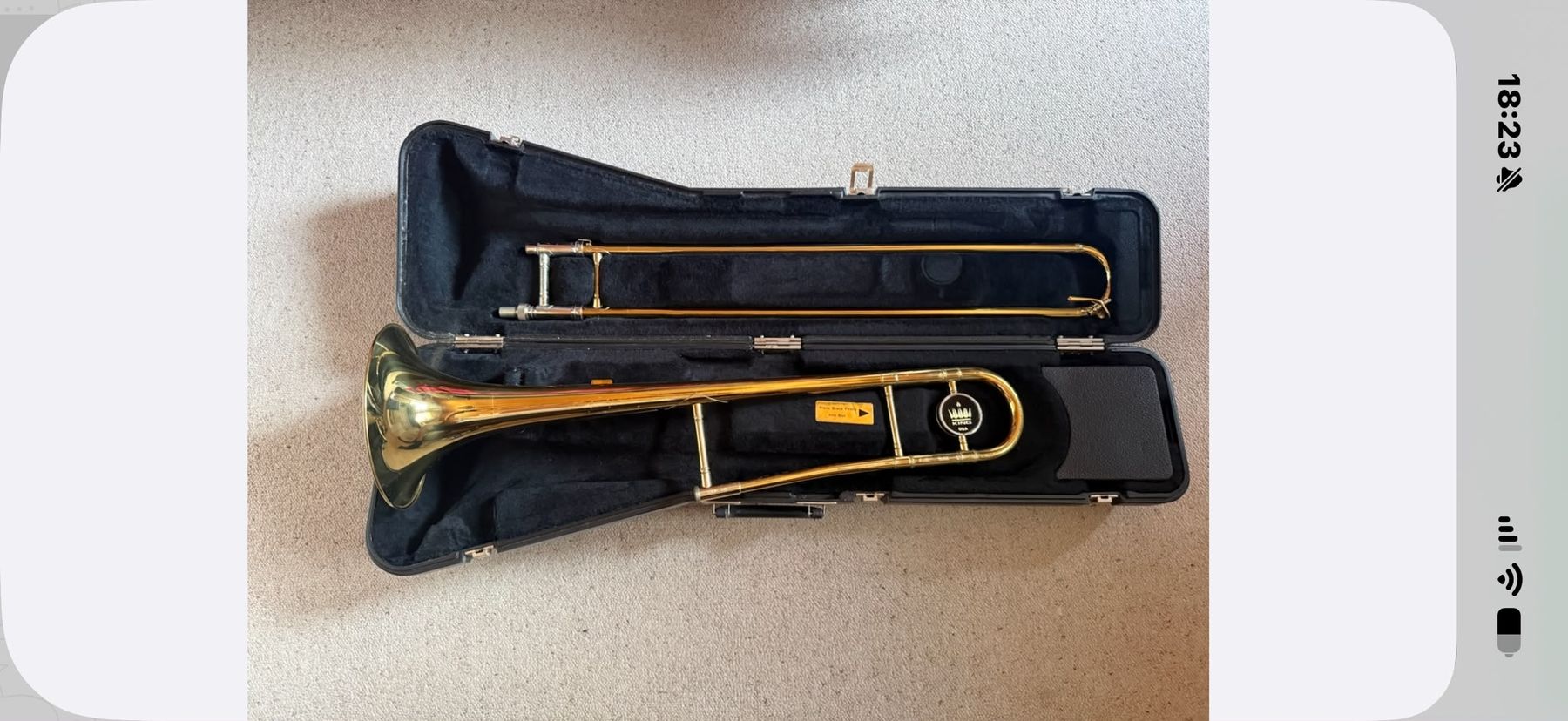 King Musical Instruments Strumenti musicali: Posaune Marke King – Usato da Aesch BL venduto da Refurber