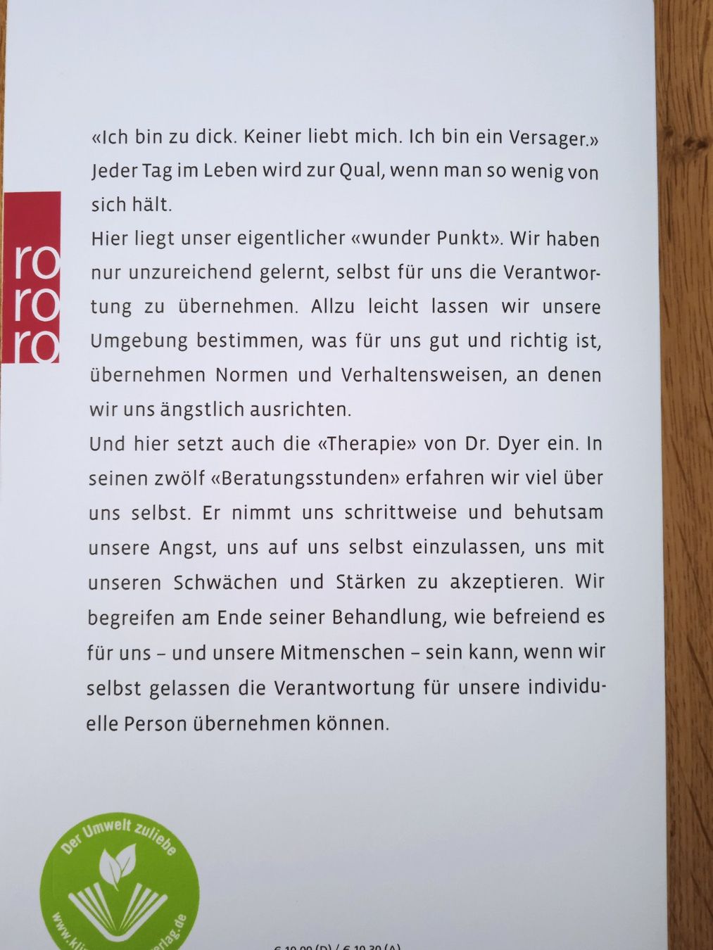 Libri: Der wunde Punkt von Wayne W. Dyer – Usato da Rothrist venduto da MaSa82 1