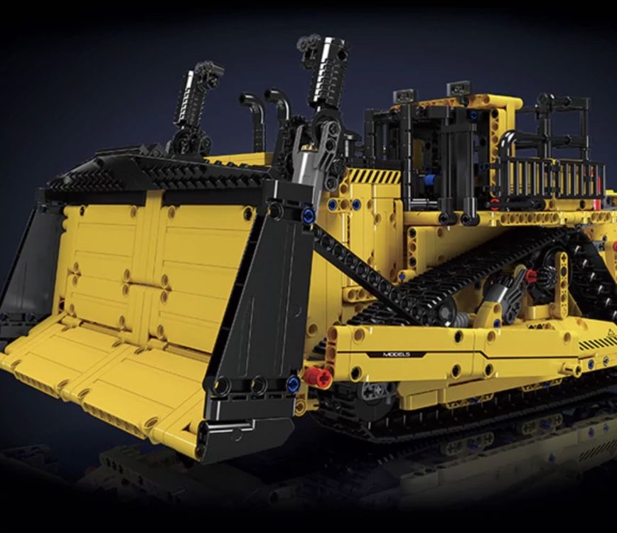 MOULD KING 15084 Bulldozer mit Motor und Anleitung (Gebraucht) in ...